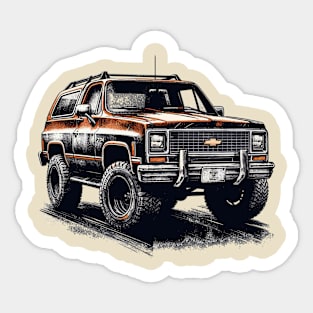 Chevrolet K5 Blazer Sticker